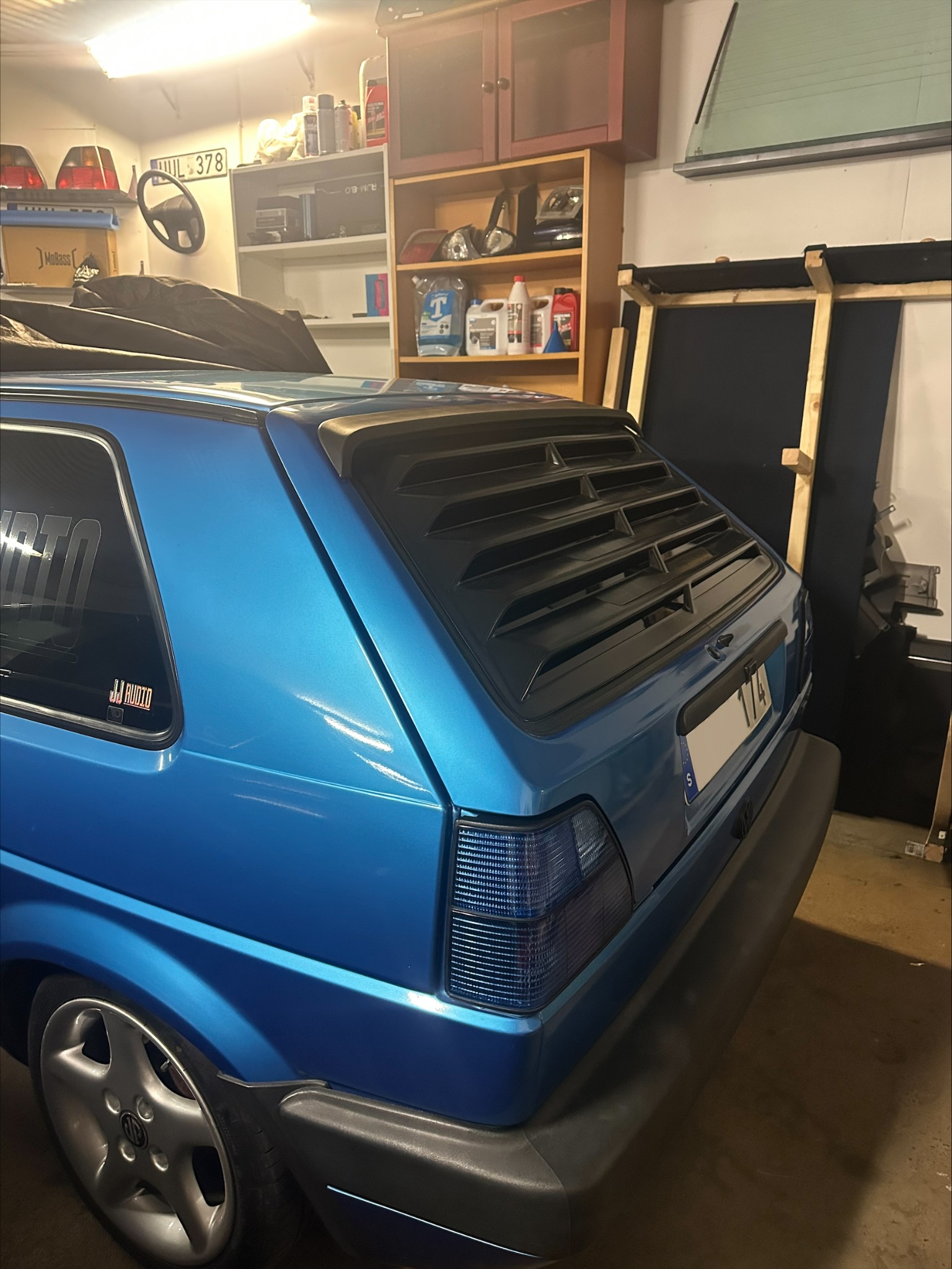 SEKcustoms - 🇩🇪VolksWagen Golf MK2 Rear Window Louver by @sekcustoms # ...
