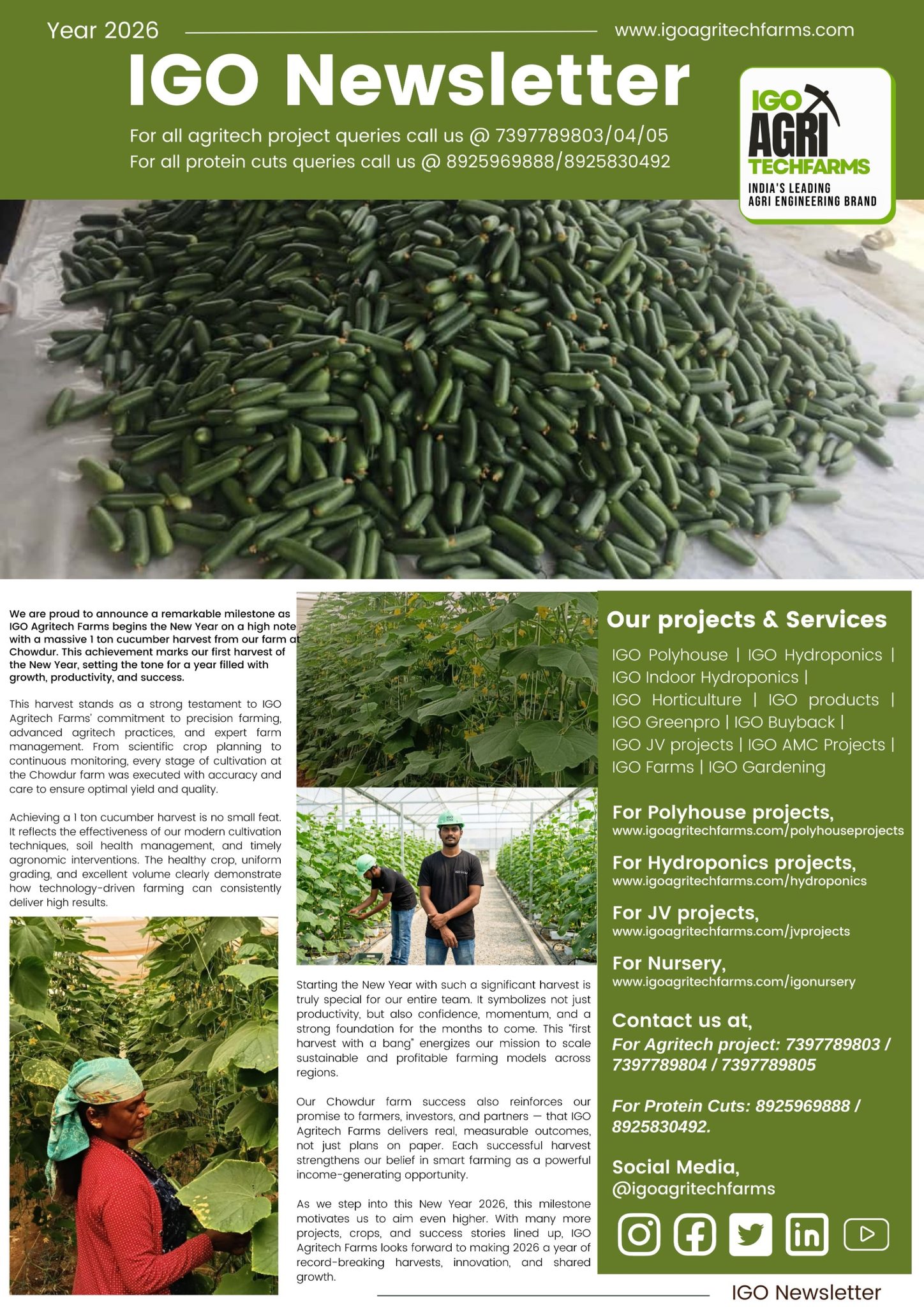 IGO Agri Techfarms | Chennai