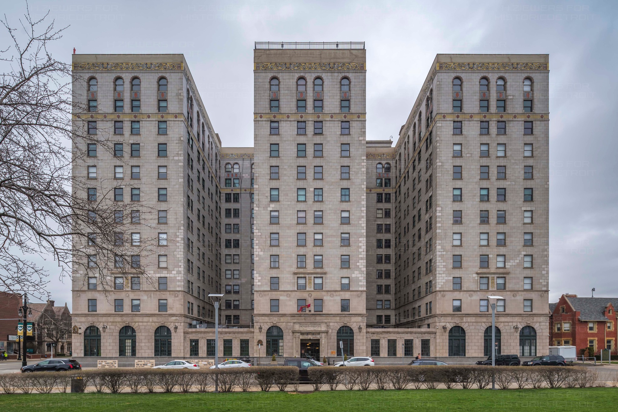 Park Shelton in Detroit, Michigan, originally Wardell Apartment Hotel