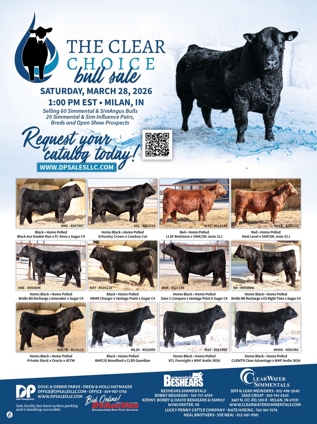Clear Water Simmentals | Milan IN
