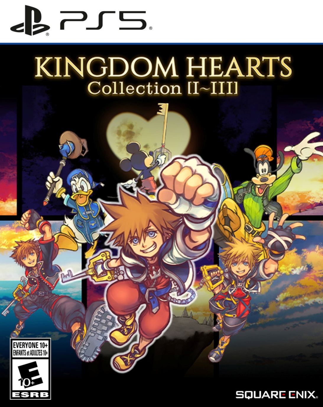 Kingdom Hearts Collection I-III promotional store display box for sale