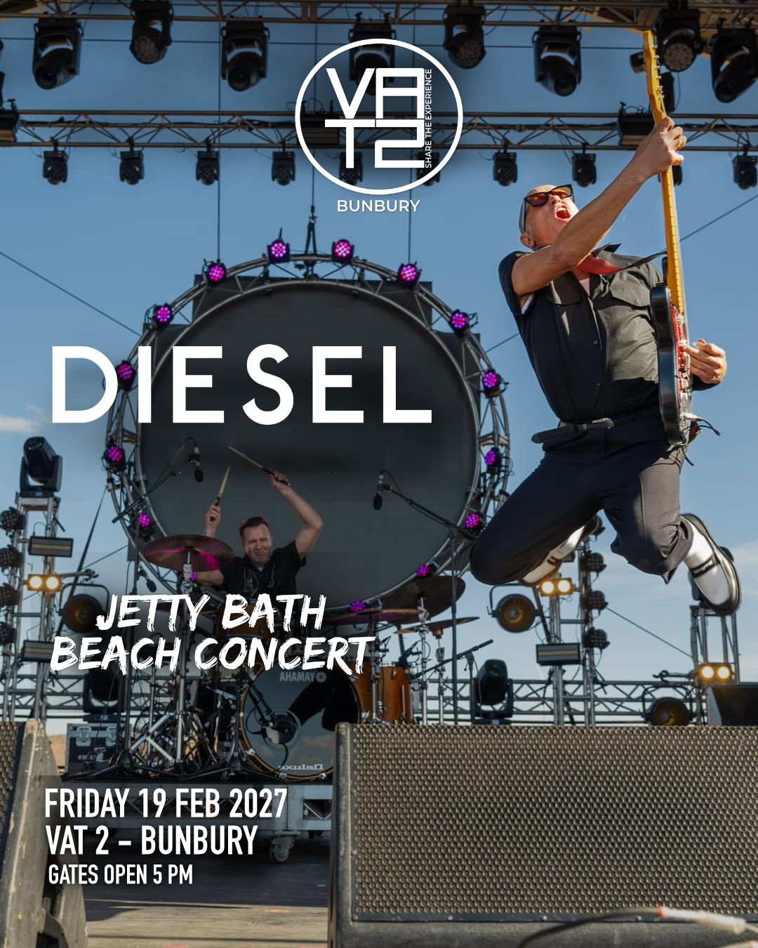Diesel Music - 🎸 BIG BEACH CONCERT 2027 🌊🎸 I’m heading to... | Facebook