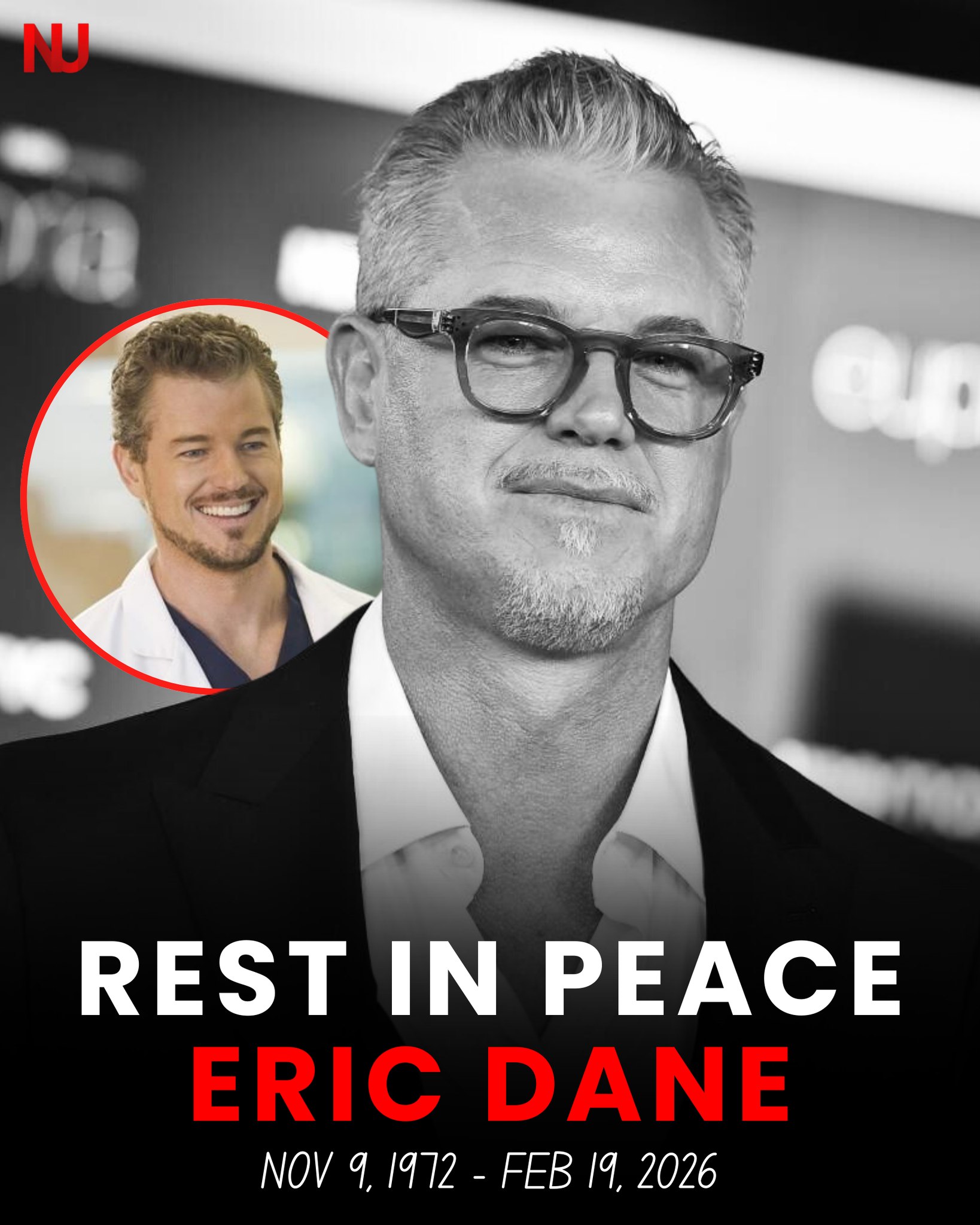 Netflix - Rest in peace Eric Dane, who has sadly passed away at the age ...