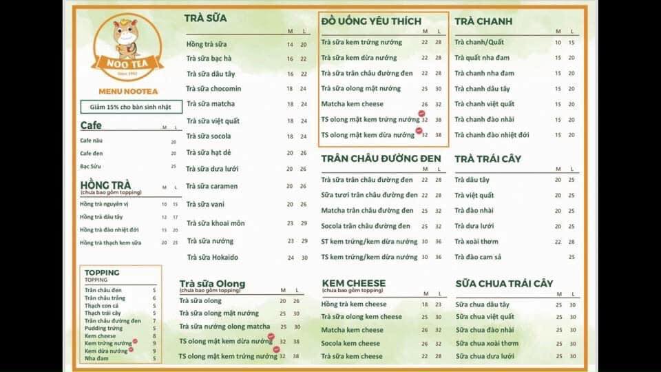 NooTea Đồng Văn | Ha-Nam
