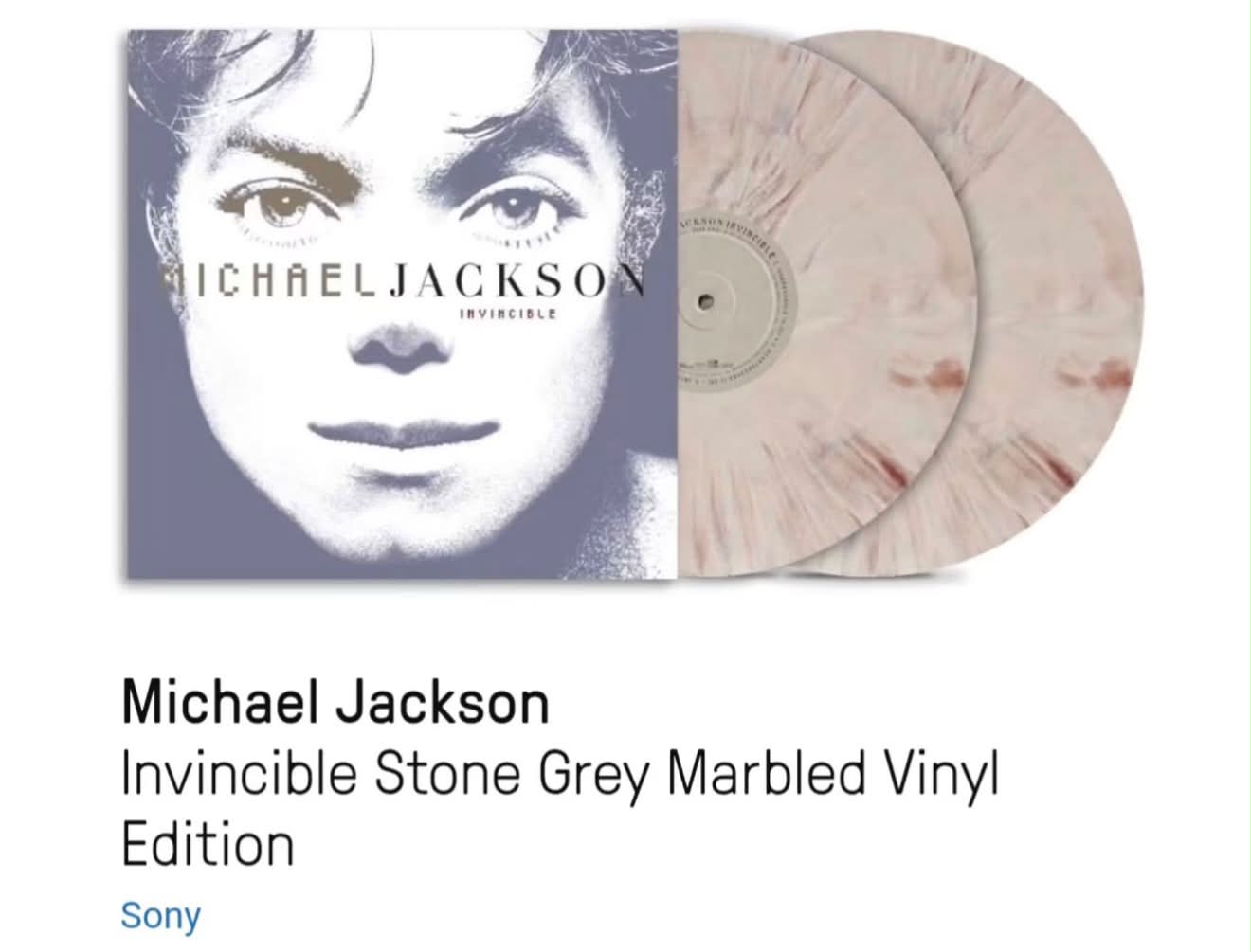 Michael Jackson appeared at the Virgin Megastore in early November