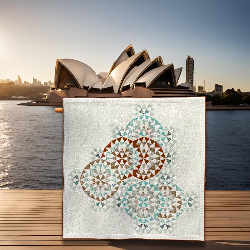 TeresaDownUnder - Have a look at this Cog in the Wheel quilt. It’s a ...