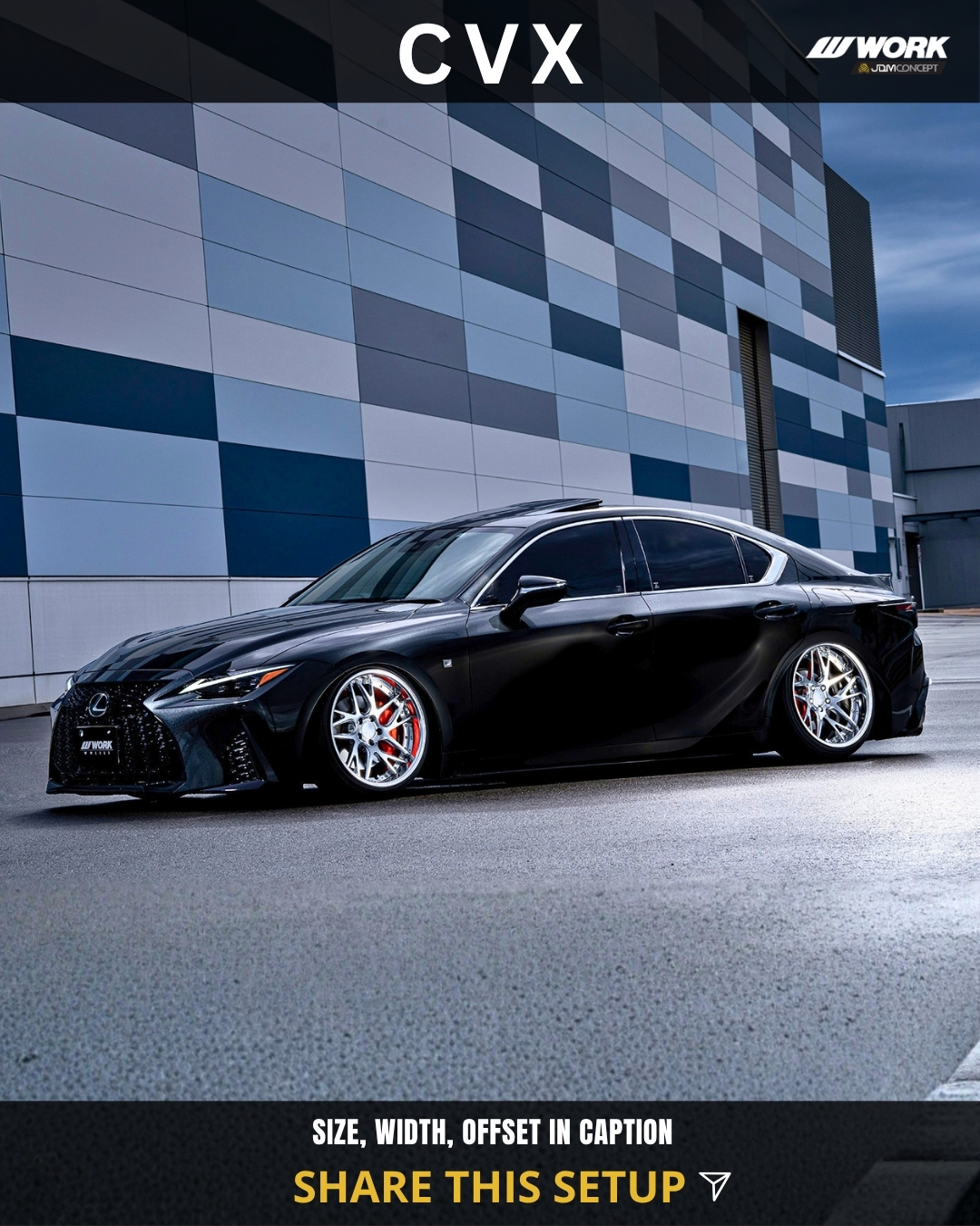 JDM - GT5-1P // JDM Concept X Work Wheels Creating a strong