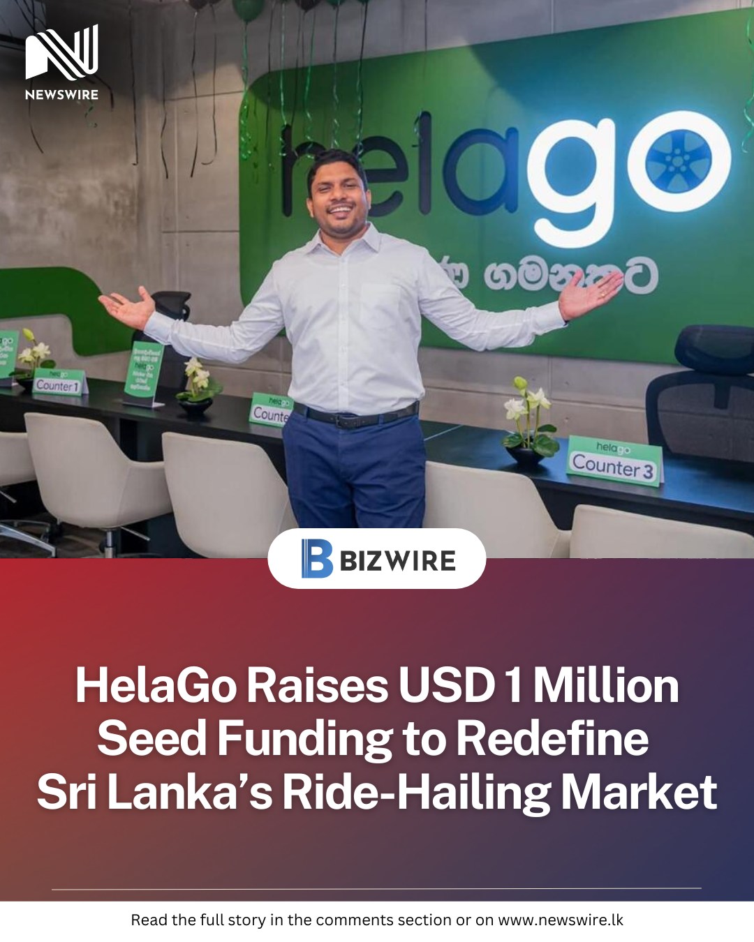 Newswire - Bizwire: With USD 1 million in seed funding, HelaGo ...