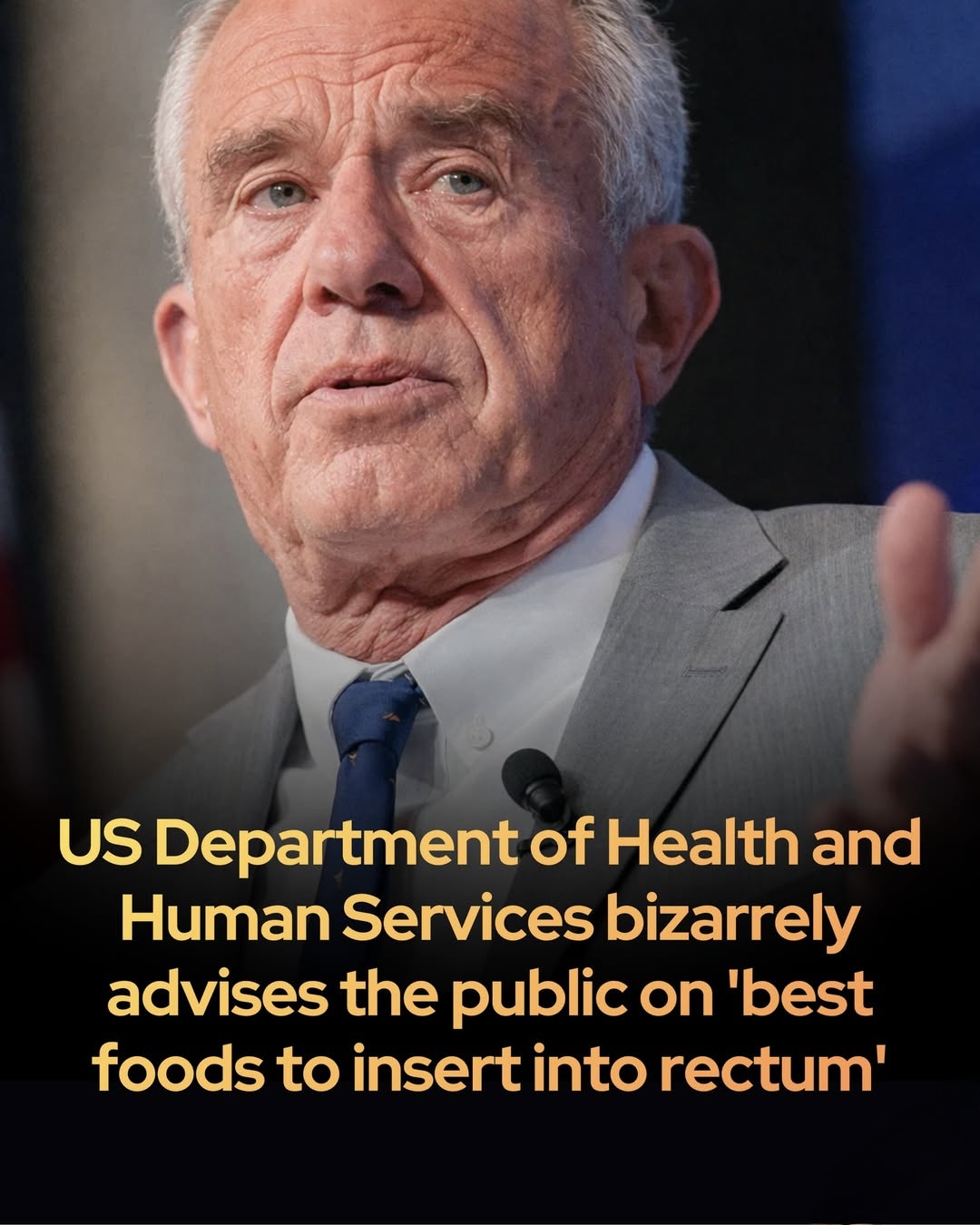 Hashem - The US government's latest health initiative is…weirdly ...
