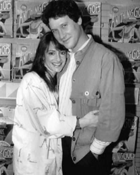 The LuPone - Patti and her then fiancé Matt Johnston at the cast album ...