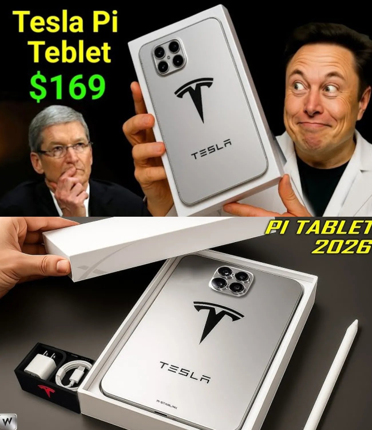 ⚡ Tesla Pi Tablet 2026: Elon Musk's Next Big Disruption — Bye