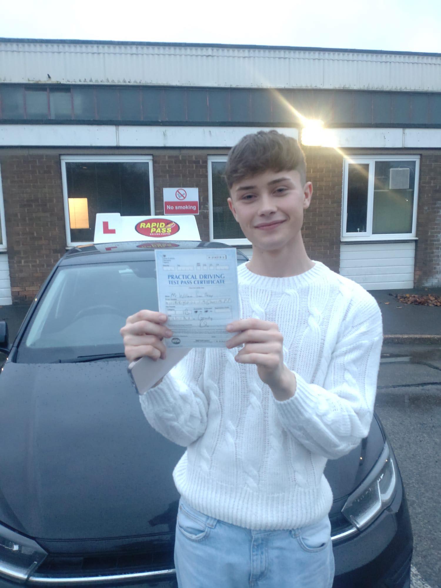 Rapid Pass Congratulations Will, first time pass with... Facebook