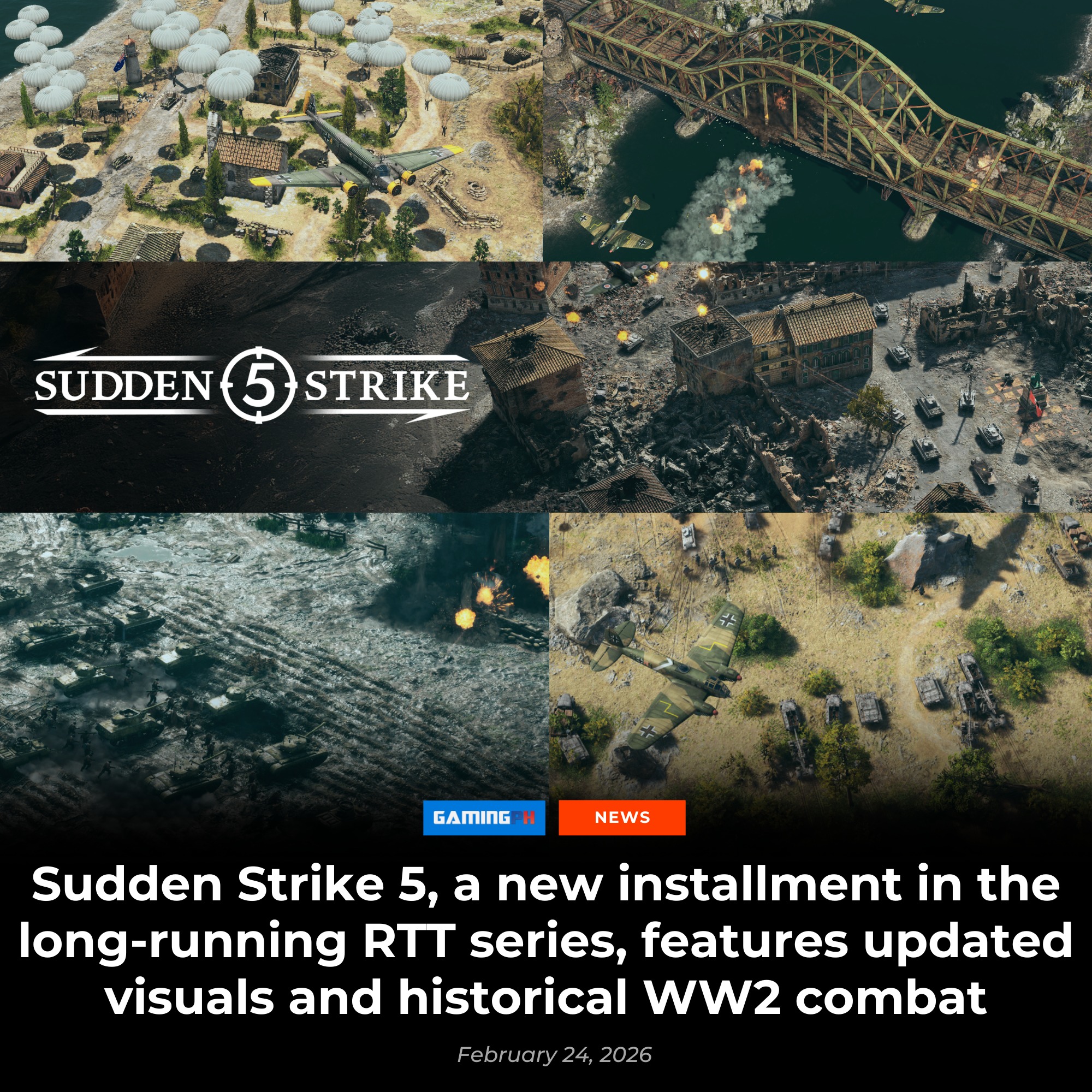 GamingPH - RTT or RTS, this one’s for you. Sudden Strike 5 is a brand ...