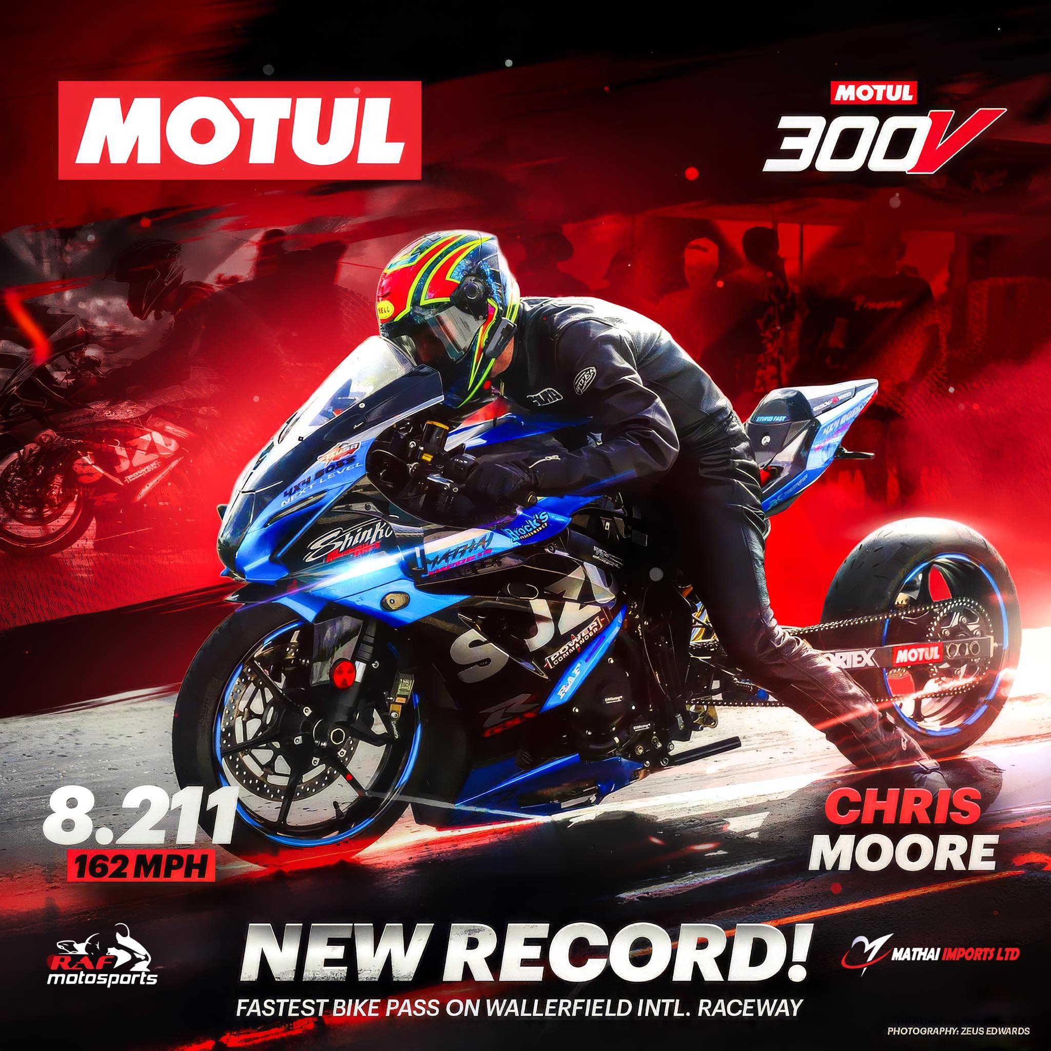 Congratulations to Chris Moore!
