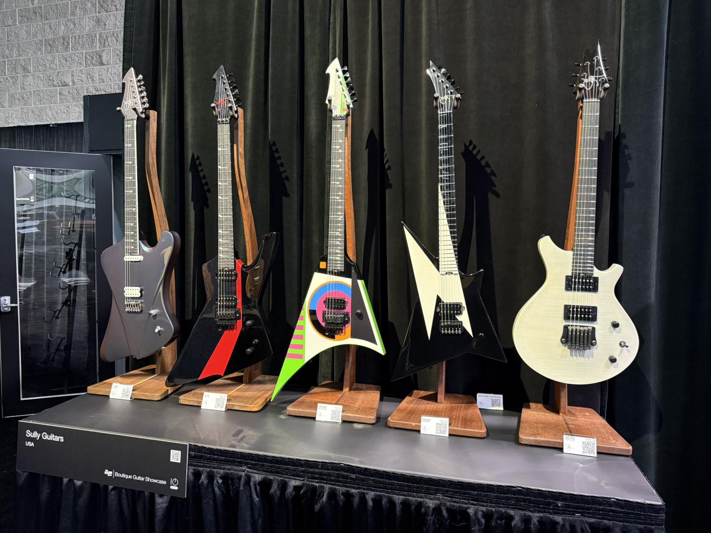From NAMM 2026 in Anaheim. Billy Rowe from Buckcherry and his Rock