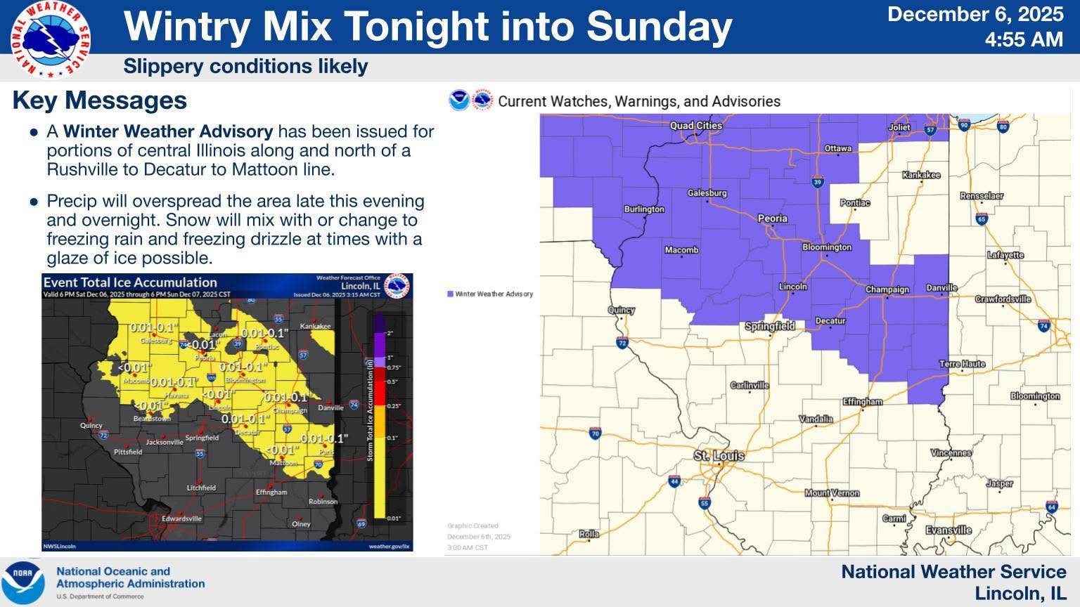JC Fultz - WINTER WEATHER ADVISORY IN EFFECT FROM 9 PM... | Facebook