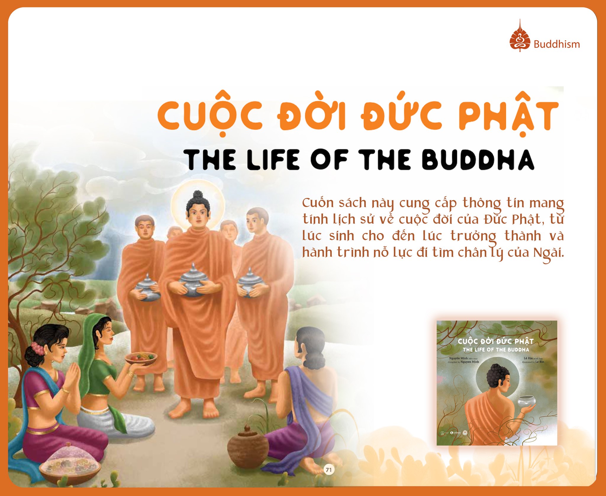 CUỘC ĐỜI ĐỨC PHẬT - The life of Buddha (Song ngữ Việt-Anh 