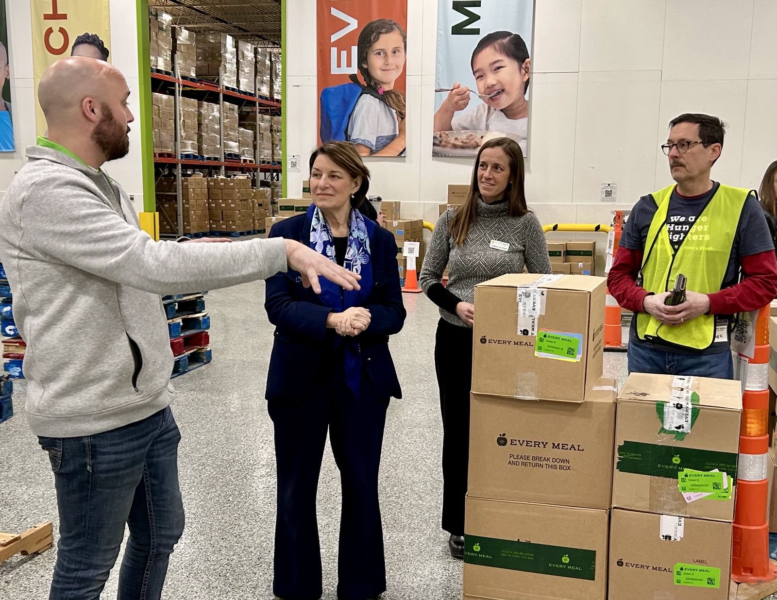 Amy Klobuchar - I visited Every Meal, which helps feed... | Facebook