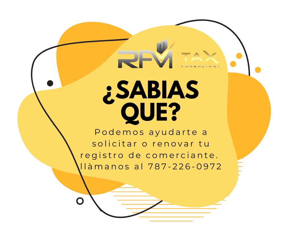RFM - 🧾 ¿Listo para ponerte al día como comerciante? ¡En RFM Tax ...