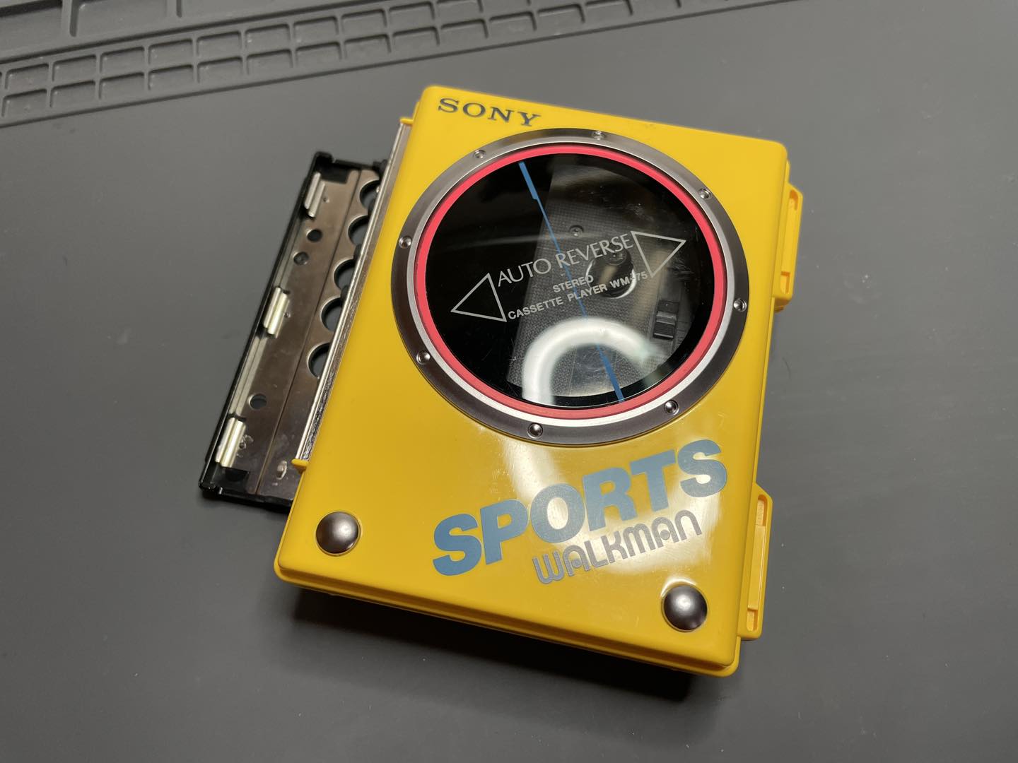 ? This beautiful and colorful SONY Sports Walkman WM-75, being 