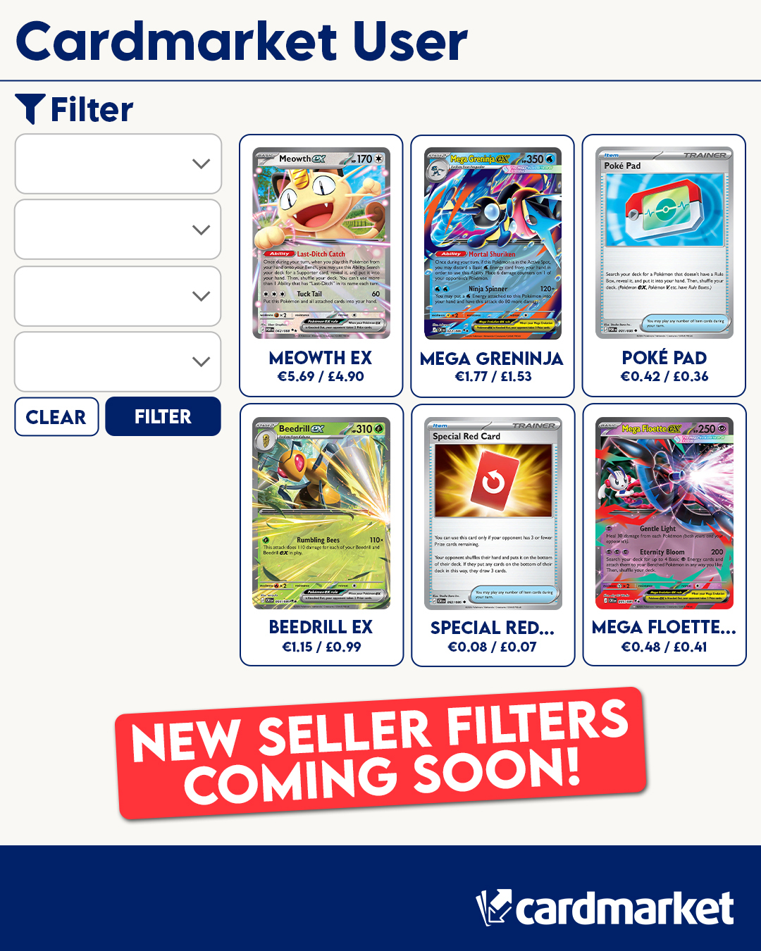 pokemon tcg card market Mega Evolution Enhanced Booster Box Stellar Crown expansion Cardmarket Takes Legal Action Against