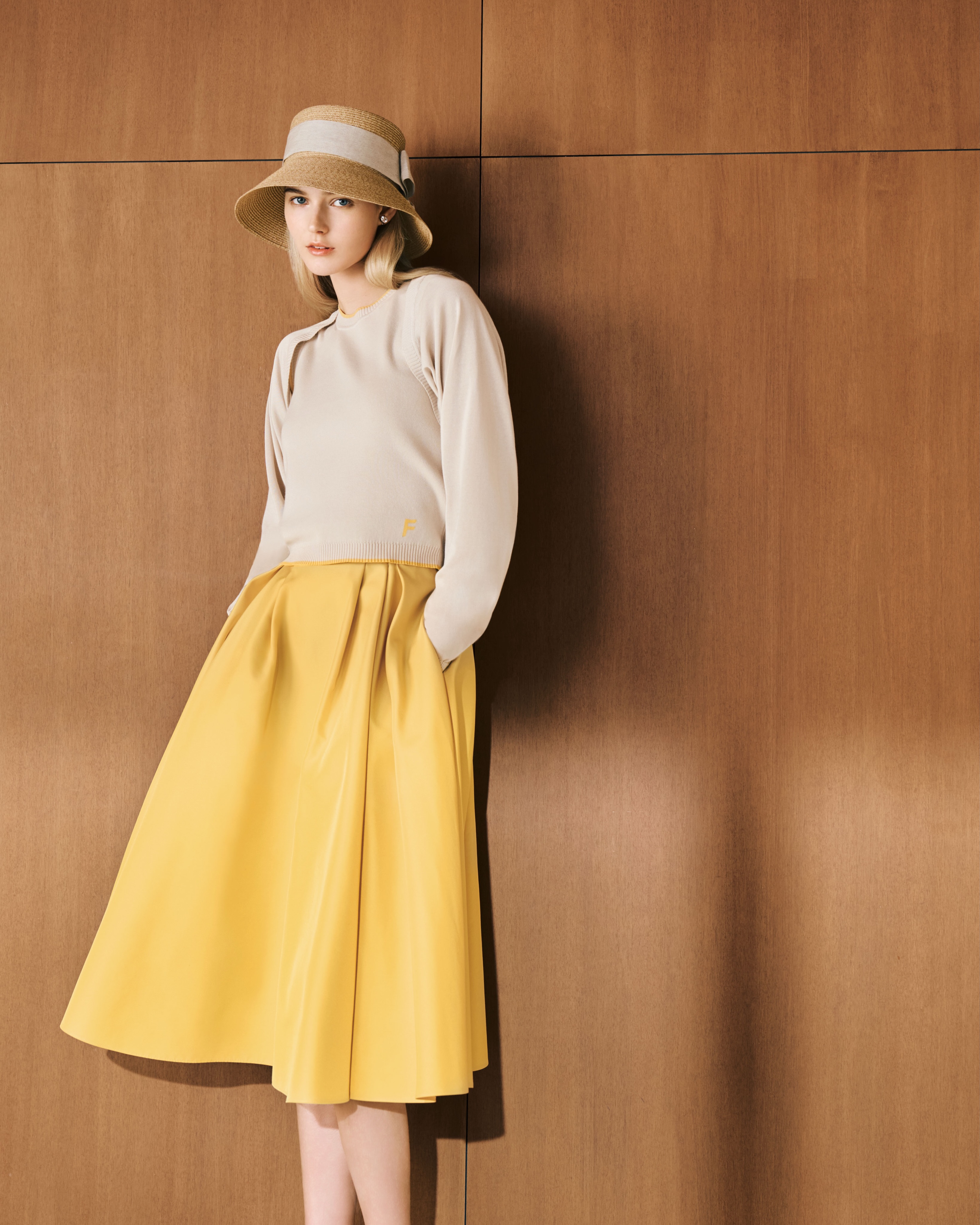 極美品✨フォクシー ツイードドレス　 ワンピース ローウエスト　2020年 FOXEY - . EVERYDAY LUXE STYLE 10.1 fri - 10.8 fri . No.42319 Knit