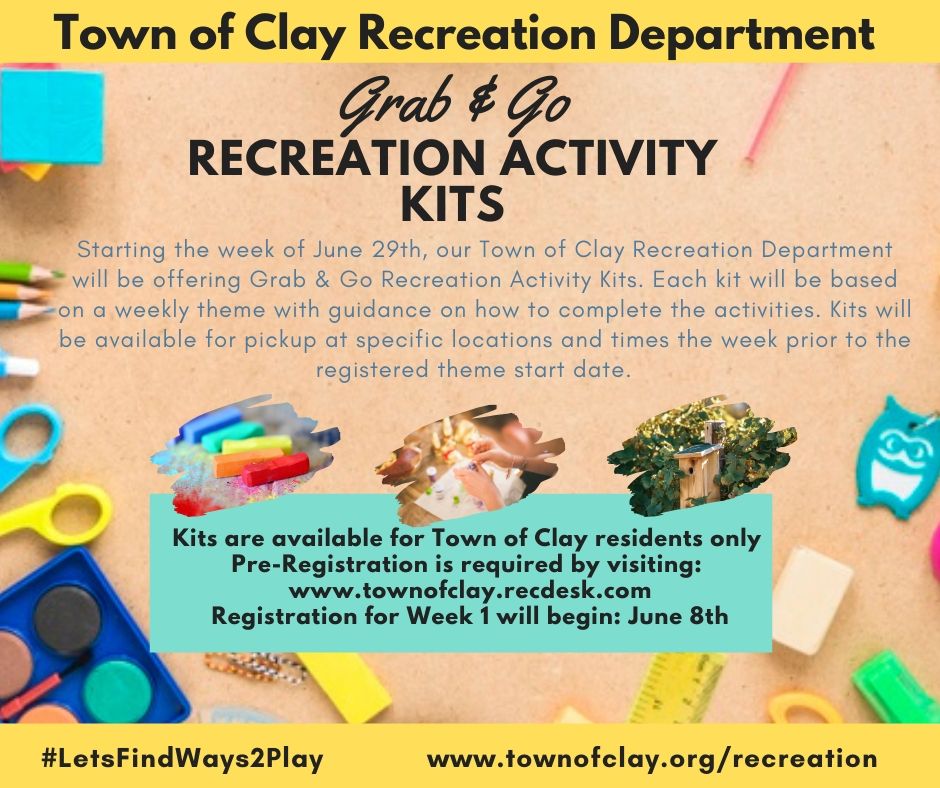 Happy Friday everyone! Town of... - Town of Clay Recreation