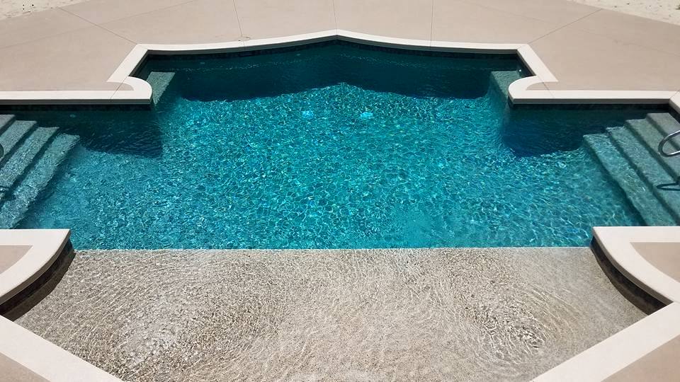 Done! This pool was shaped from... - Buzz Davis Pools, Inc.