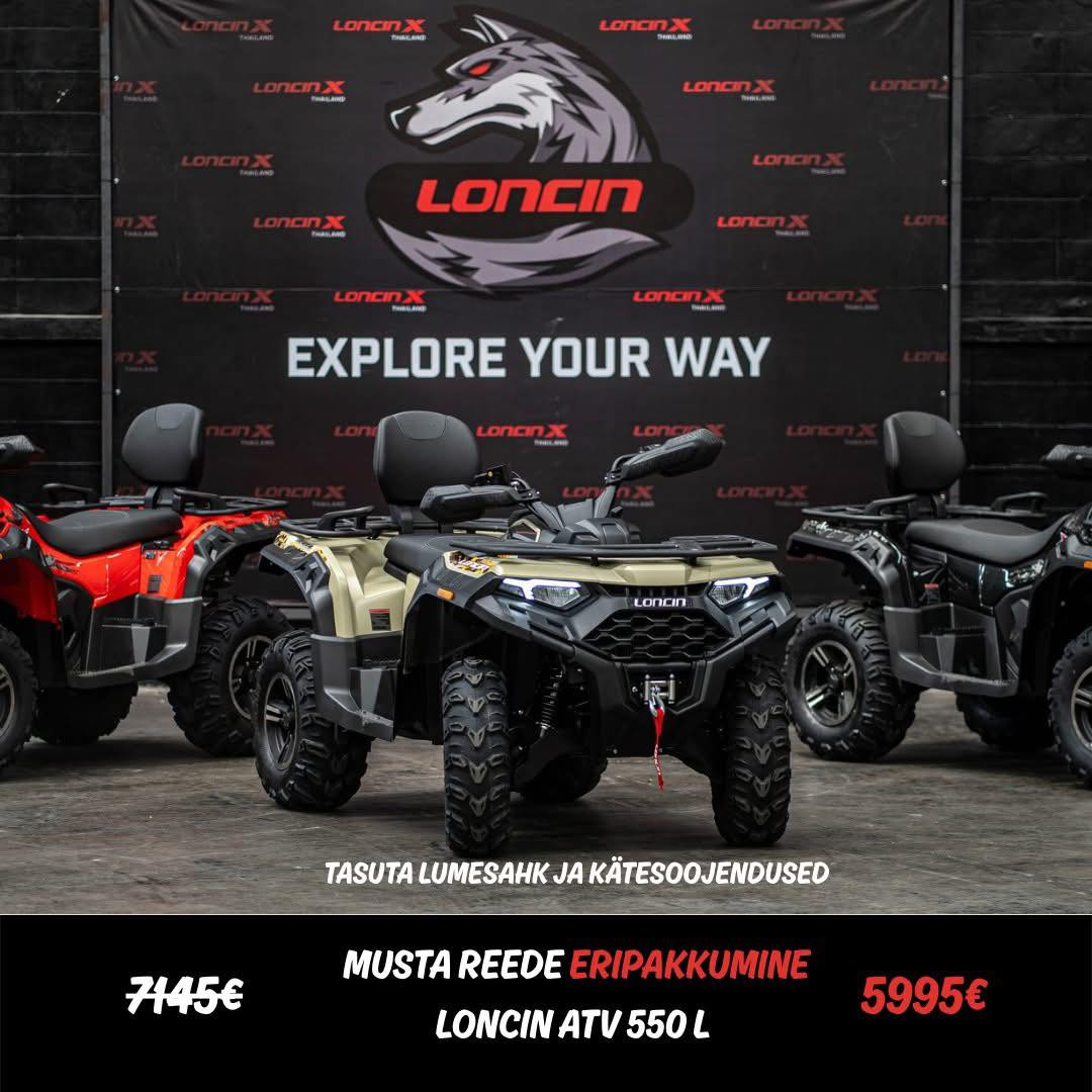 Pärnu Motopood - 🖤 MUST REEDE 🖤 Loncin ATV 550 L... | Facebook
