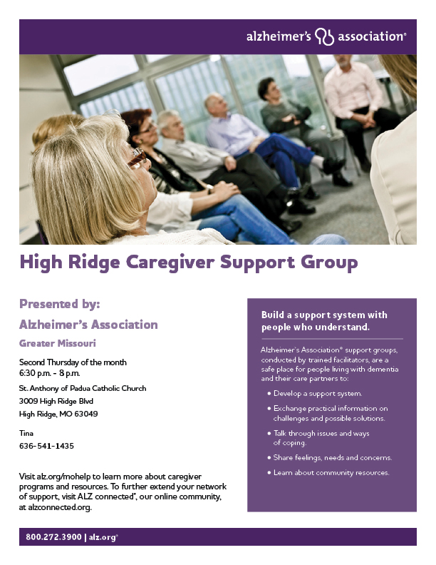 Alzheimer's Caregiver Support Group