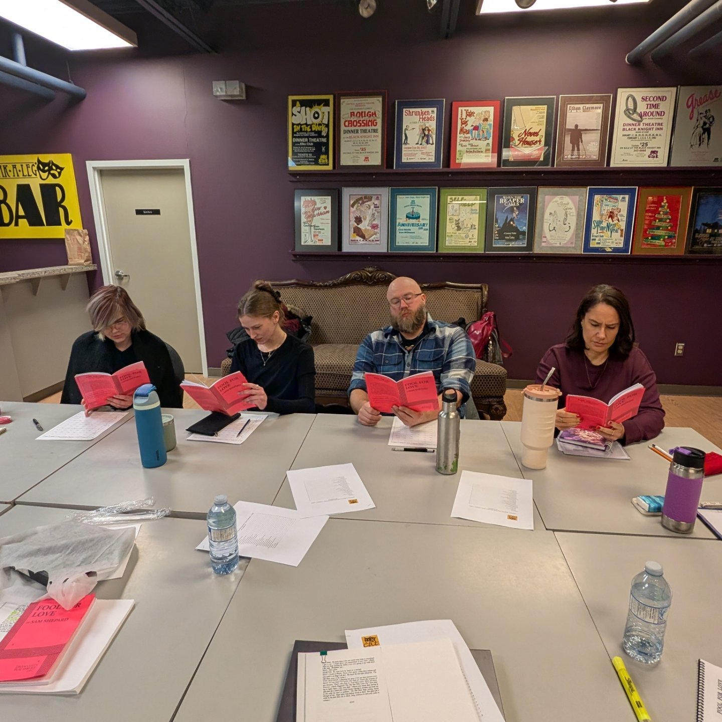 First read through of our final... - Central Alberta Theatre | Facebook