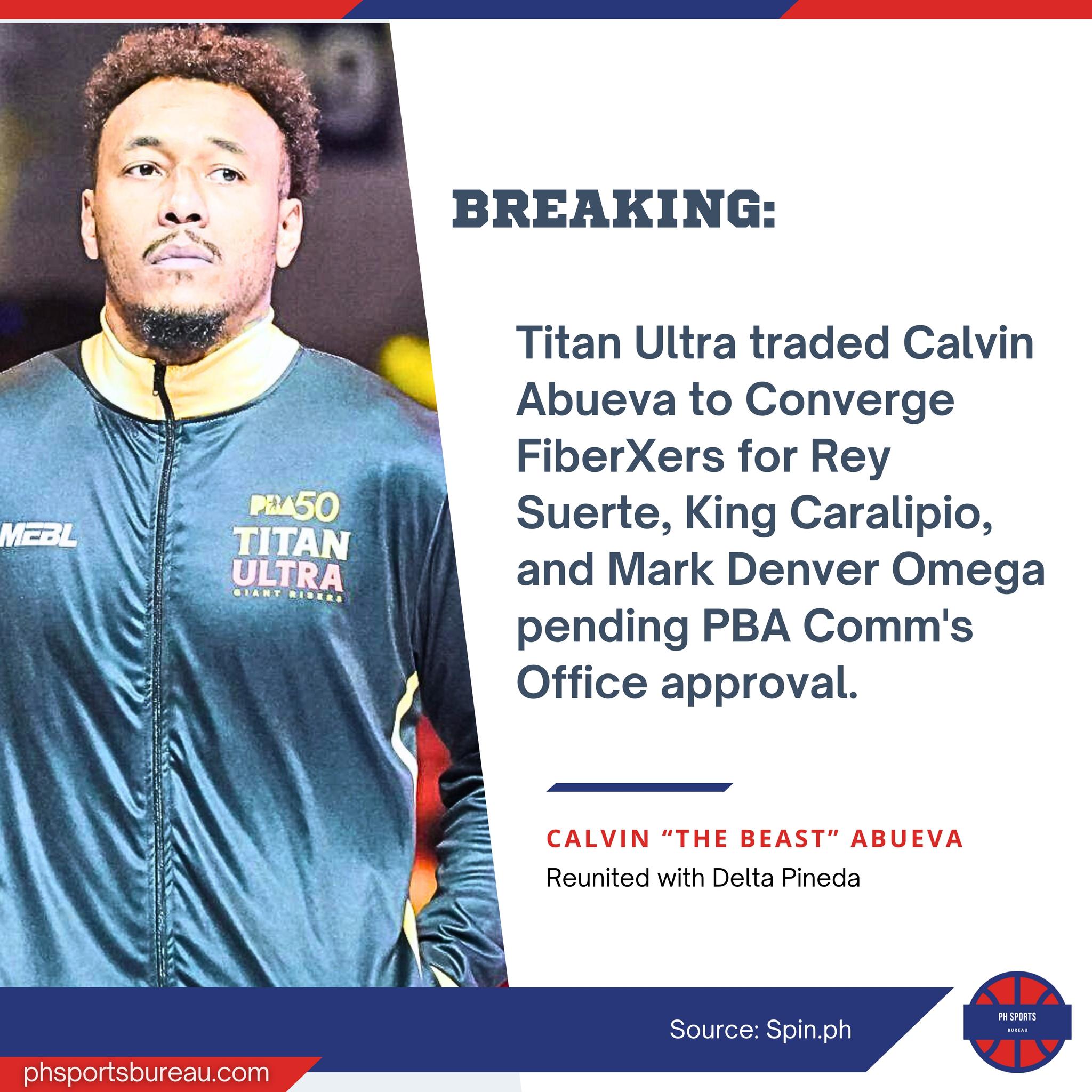 Titan Ultra traded Calvin Abueva to... - PH Sports Bureau | Facebook