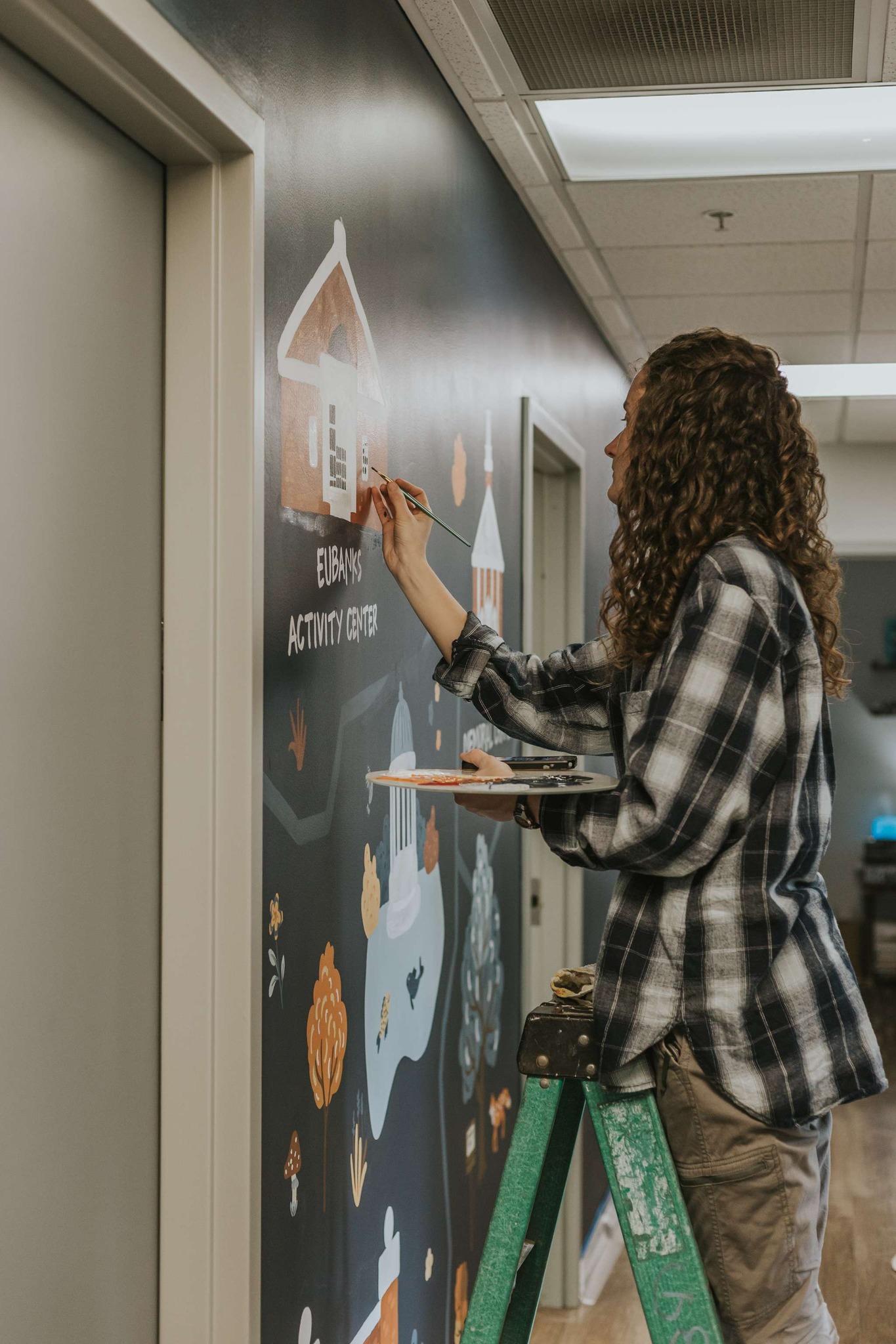 A new mural is going up in our... - Johnson University | Facebook