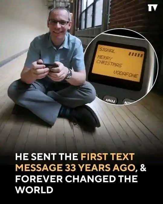 On this day in 1992, British engineer Neil Papworth typed the