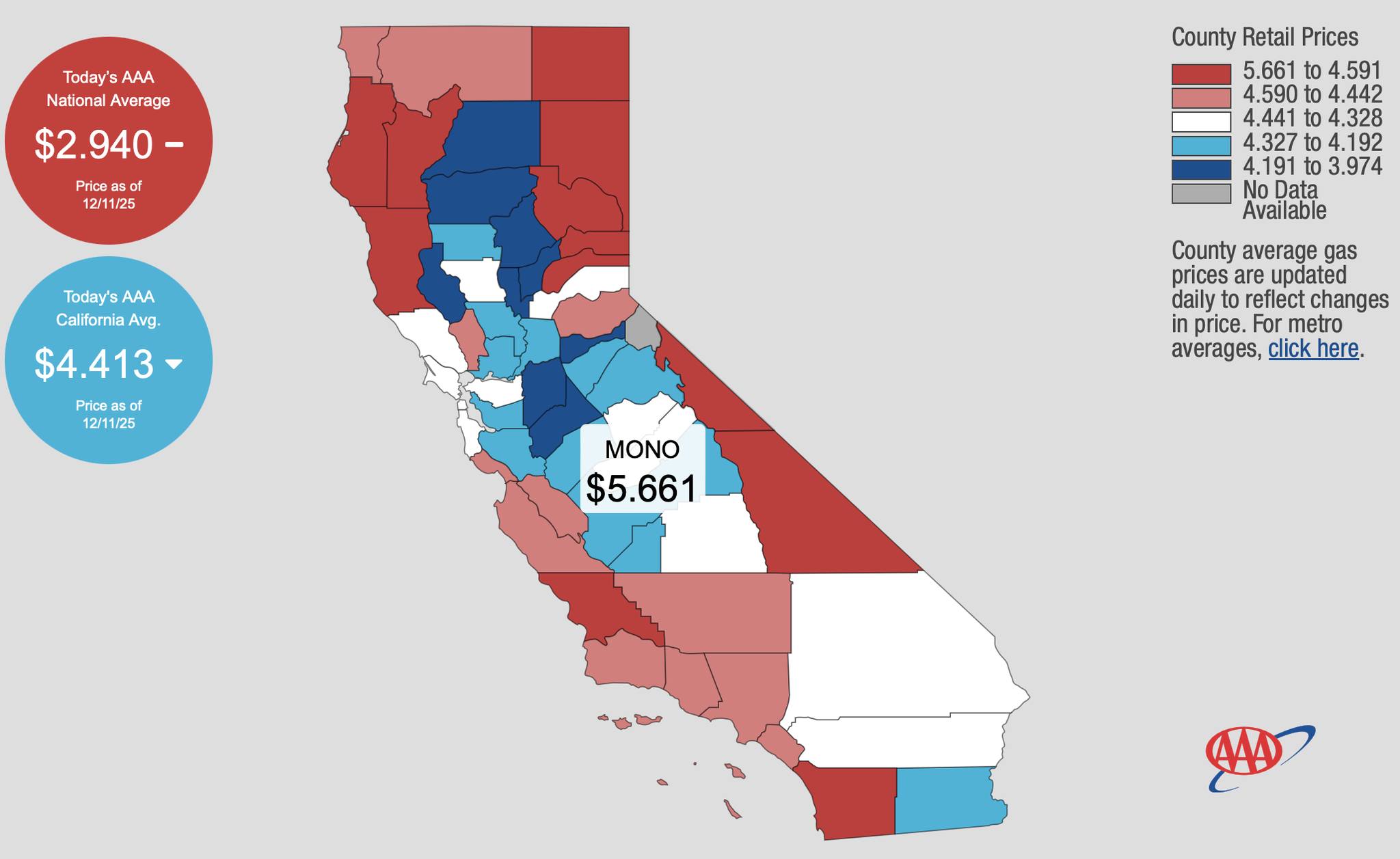 Gas Prices Plunge to Lowest Levels in... - California Globe | Facebook