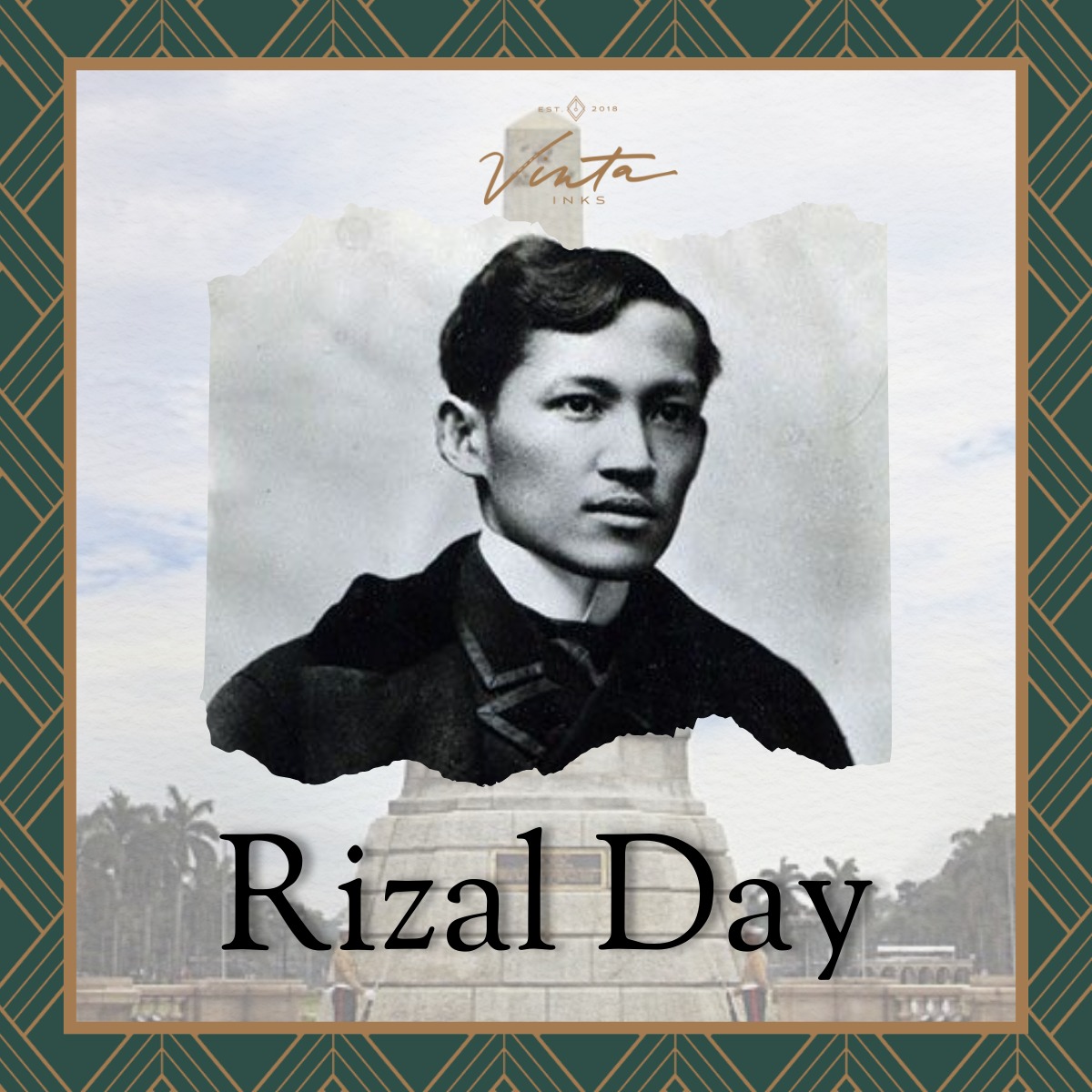 Vinta Inks - This December 30, 2025 is Rizal Day. We honor... | Facebook