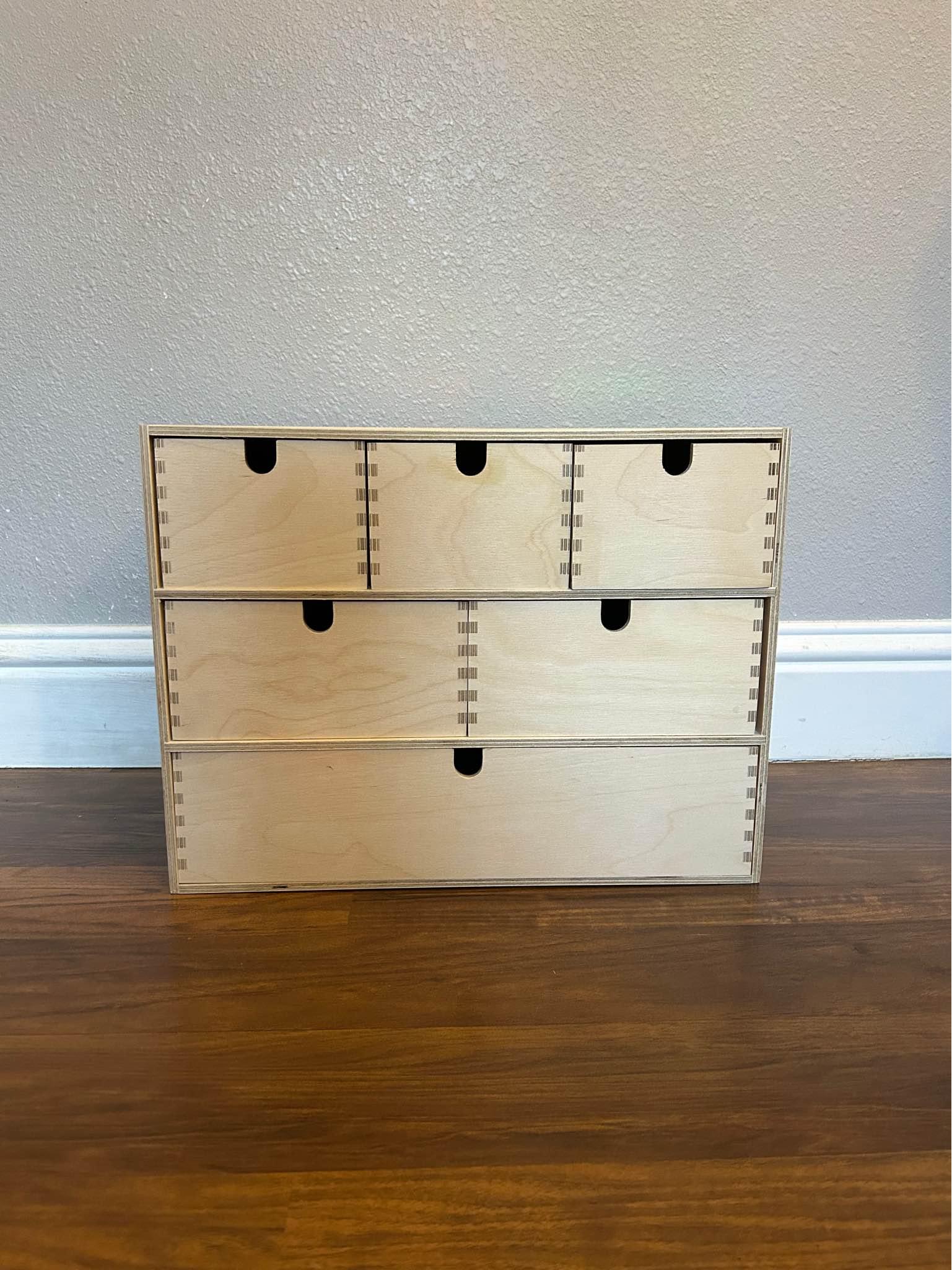 Ikea Moppe Mini Storage Chest, Birch Plywood - Trunks & Chests