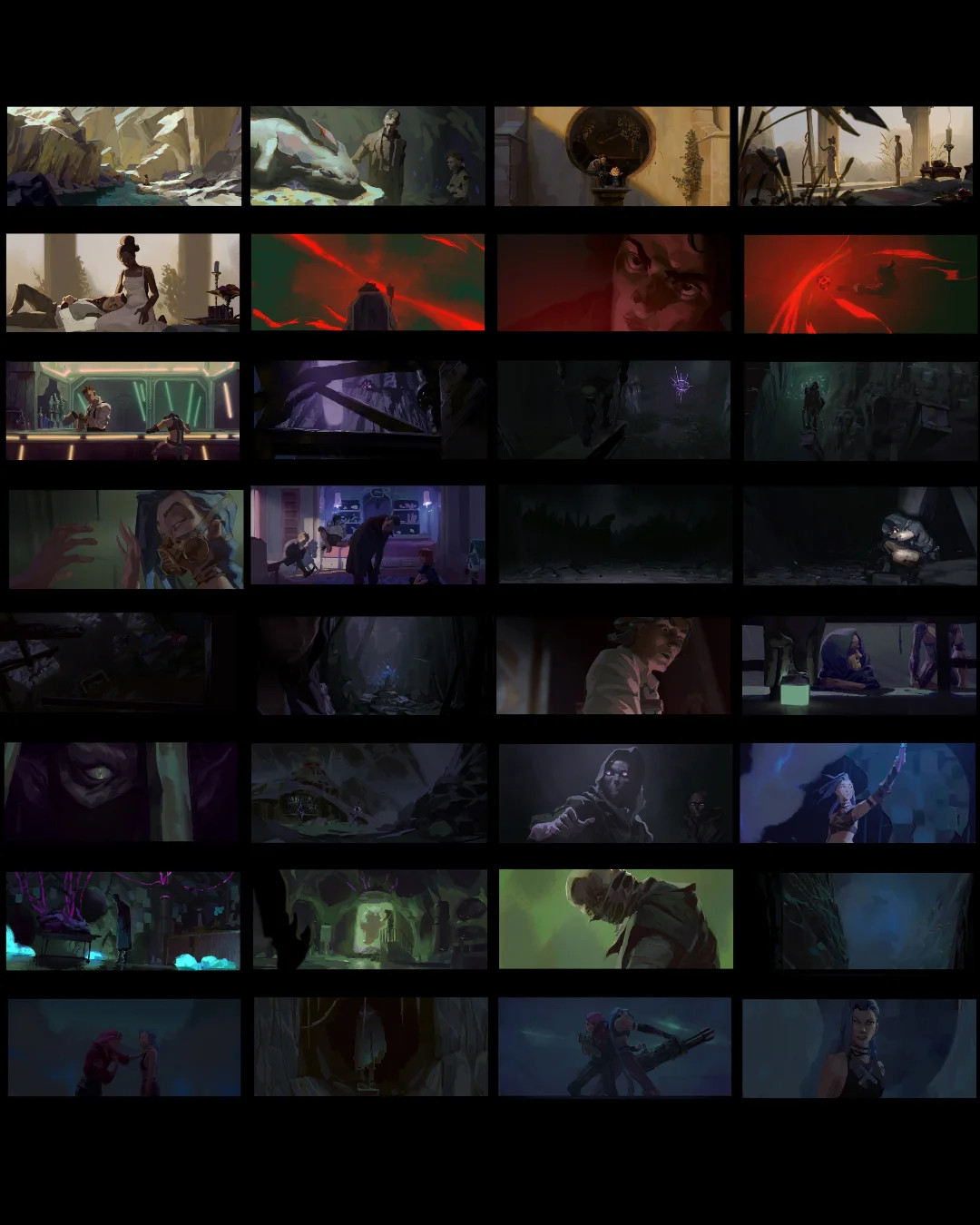 Color Scripts para 