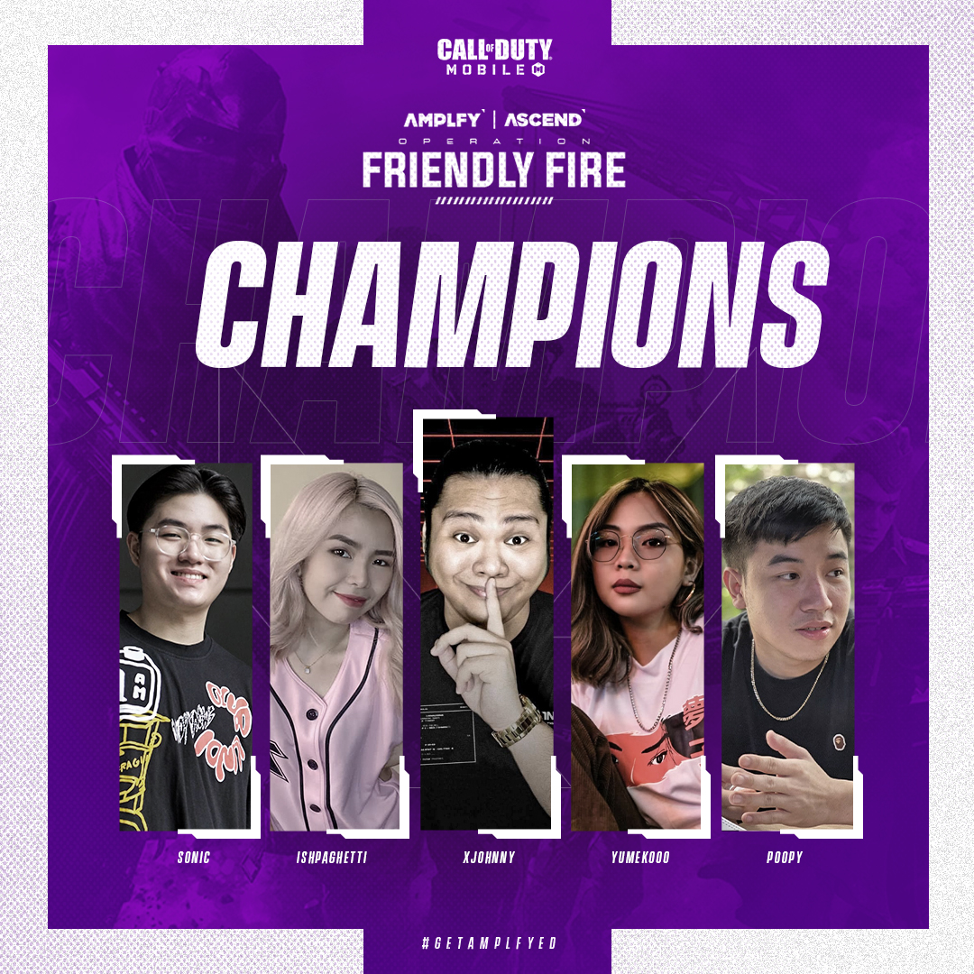 AMPLFY - Codm Champs 🏆 xJohnny Gaming , POOPY,...
