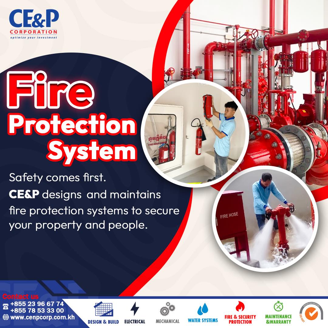 CE&P - 🔥 Fire Protection System Safety comes first. A reliable fire ...