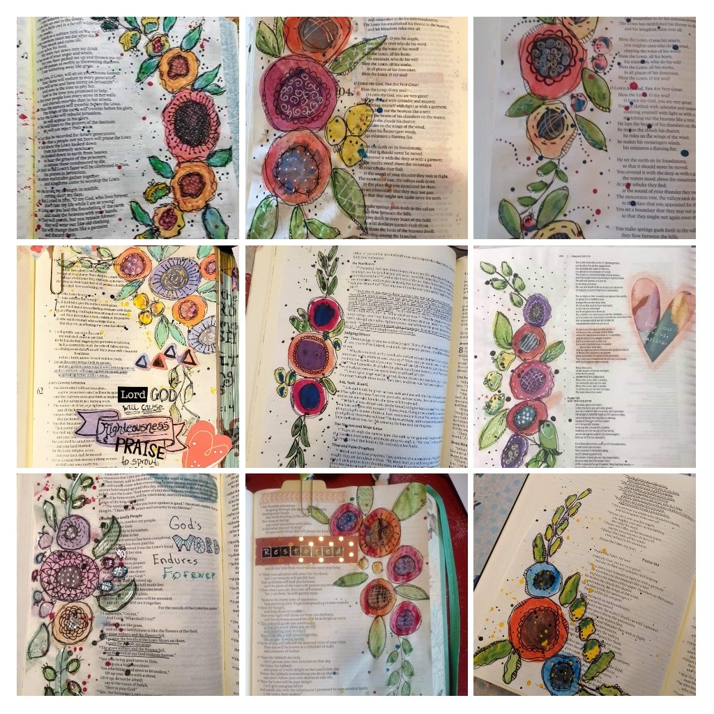 Beautiful, beautiful Bible pages of... - Recess With Jesus