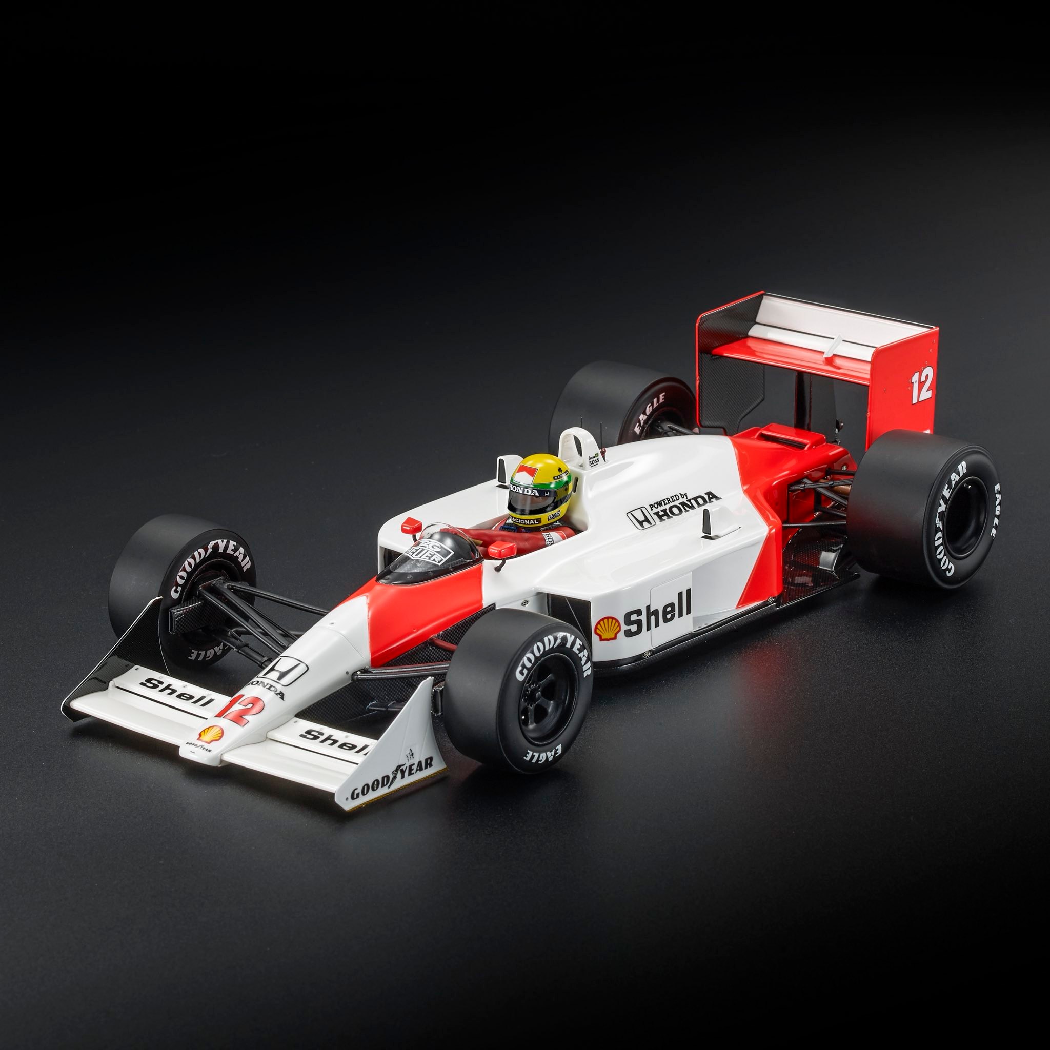 ミニカー ONYX McLaren Honda MP4/4 Alain Prost Mini GT 1/64 McLaren