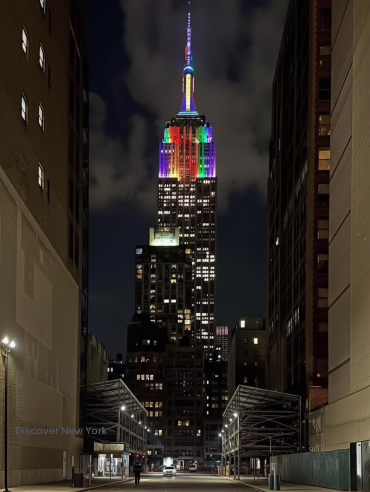 Discover - The Empire State Building has been illuminated in vibrant ...