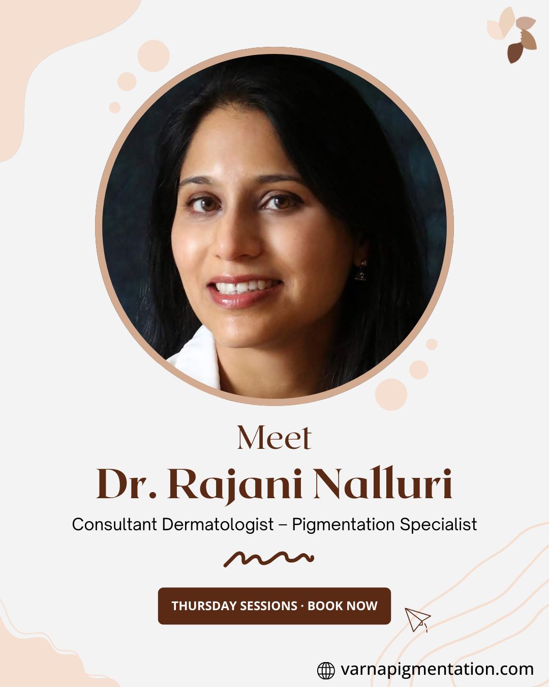Varna - 𝐑𝐞𝐚𝐝𝐲 𝐟𝐨𝐫 𝐚 𝐩𝐞𝐫𝐬𝐨𝐧𝐚𝐥𝐢𝐬𝐞𝐝 𝐬𝐤𝐢𝐧 𝐩𝐥𝐚𝐧? Meet Dr Rajani Nalluri this ...