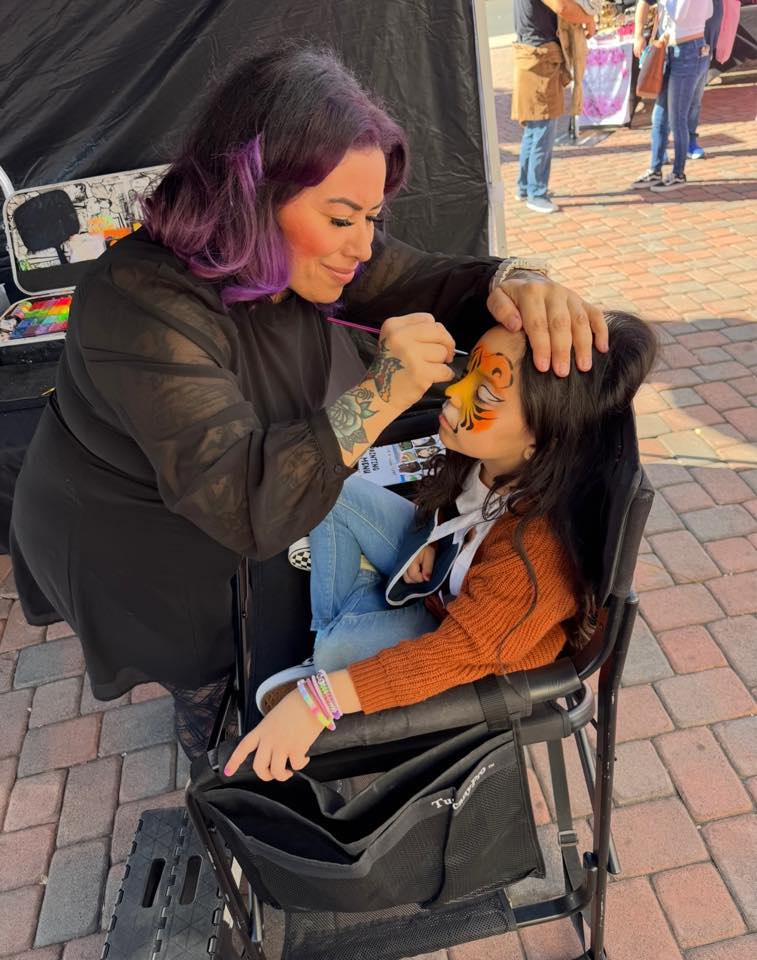 Blue Sky Face Painting | Alhambra CA