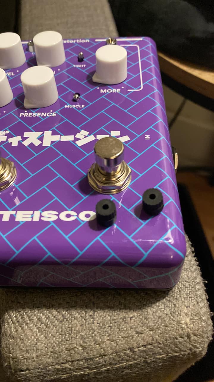 Teisco distortion pedal review with clean boost and big distortion