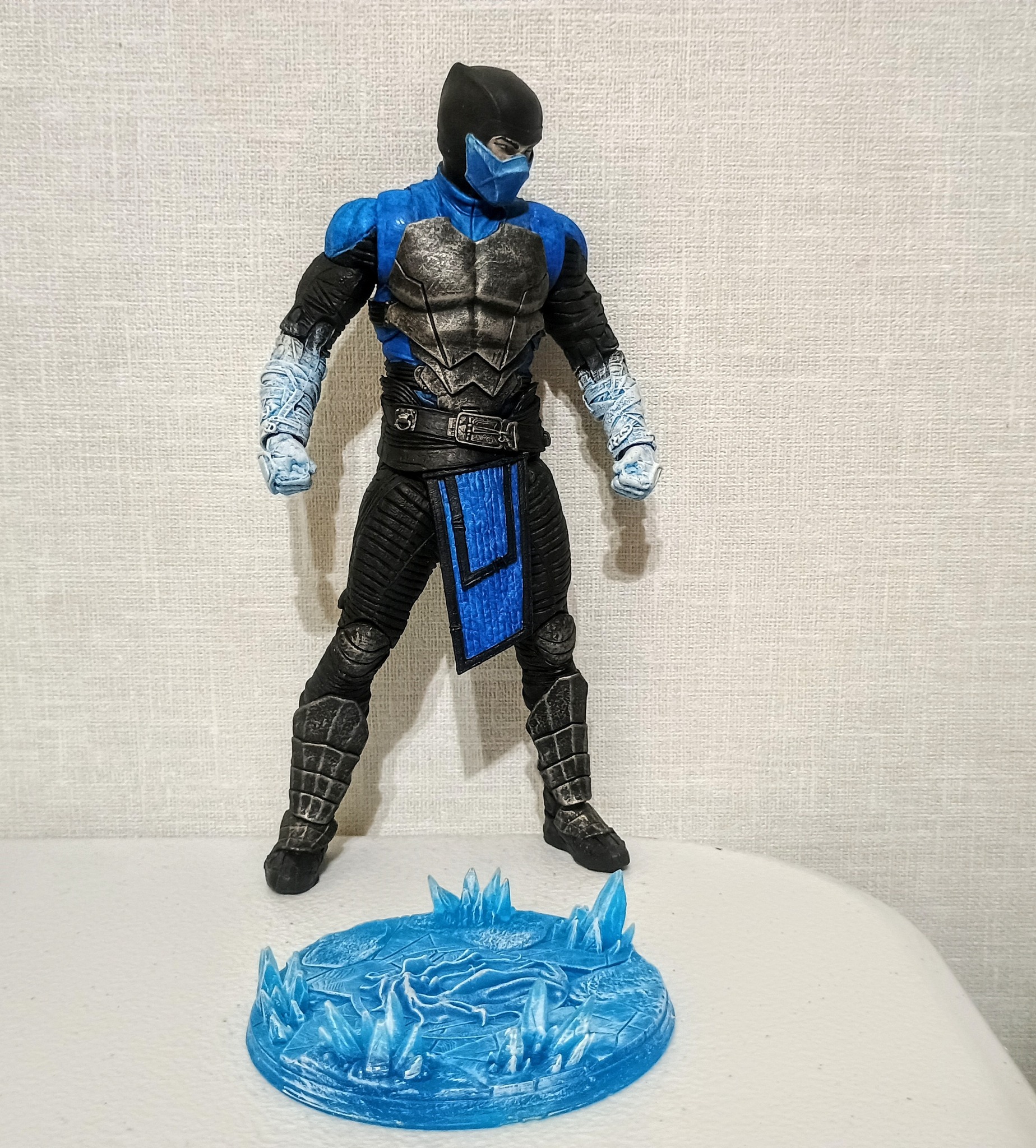 Custom McFarlane Mortal Kombat Cryomancer Sub-Zero Custom #42 of 2025