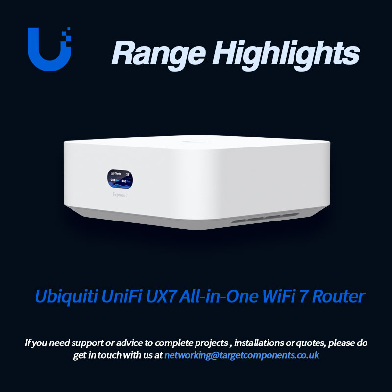 The Ubiquiti Inc UniFi UX7... - Target Components Ltd | Facebook