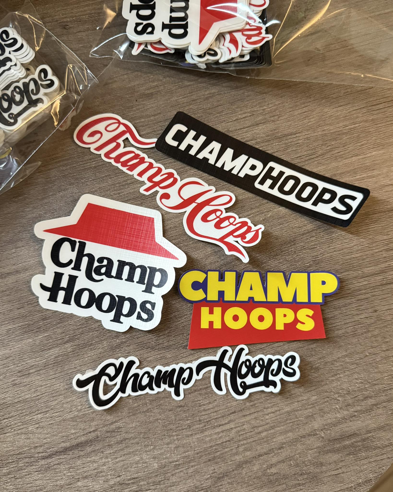 Champ - Complimentary stickers are included with every purchase.🔥 ...