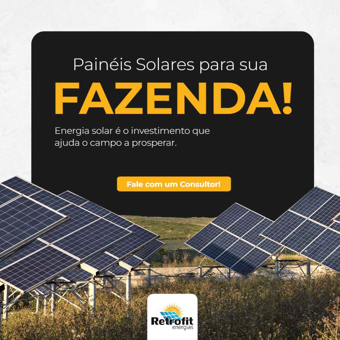 Retrofit - Energia renovável no campo: o sol trabalhando ao seu favor ...